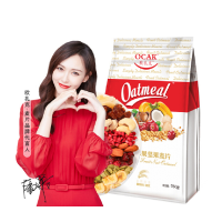 欧扎克麦片组合(酸奶果粒麦片400g+什锦麦片618g+脆麦版750g)