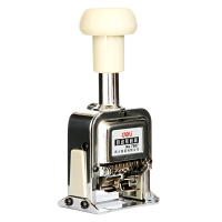 得力7507自动号码机