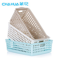 茶花 圆点 收纳筐-M 颜色随机 2897(计价单位:个)(BY)