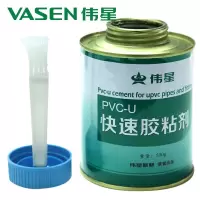 伟星PVC快速胶粘剂 PVC管件管材胶水500g 10瓶/箱