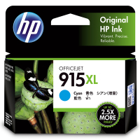 惠普 HP 3YM19AA 915XL 青色大容量墨盒 2支装