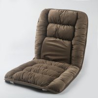 梦妃丝 坐垫靠垫一体 45*90cm 时尚款 咖色