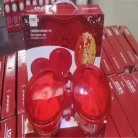 五福简易保鲜碗二件套 100起订