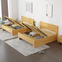 榭邦 办公家具 樟子松实木上下床(无抽屉) 原木色
