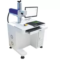 龍泰光纤激光打标机 雕刻机打码机金属刻字机不锈钢铝合金 20w含电脑