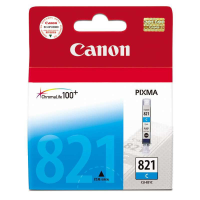 [苏宁自营]佳能(Canon) CLI-821 C 墨盒(盒)青色