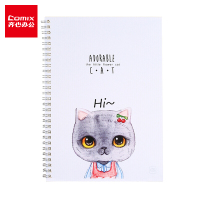 齐心（Comix）ins-book系列装线圈本文具笔记本子记事本日记本作业本 A5/50张/12本装 CXA550-1