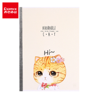 齐心(Comix)ins-book系列无线装订软抄本文具笔记本子记事本日记本作业本 A5/60张/12本装 CWA560