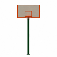 万德WD-20011000 室外篮球架 户外标准篮球框 室外壁挂式篮球架中小学