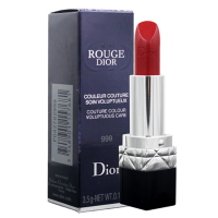 迪奥(Dior)烈艳蓝金唇膏-滋润999# 正红色3.5g