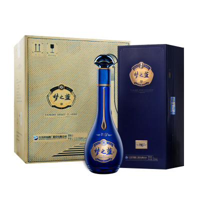 [团购专用,勿拍,不发货]洋河(YangHe)蓝色经典 梦之蓝M6+ 40.8度550mL 整箱装