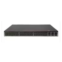 华为万兆交换机CE6855-48S6Q-HI交换机(48*万兆SFP+,6*40G QSFP+,2*交流电源,端口侧进风