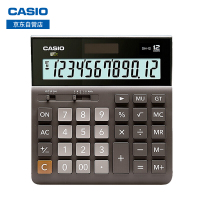 （HD）卡西欧（CASIO）DH-12-BK 中型 计算器 (计价单位：台）