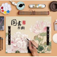 企购优品 马利12色国画颜料1301 10盒起售