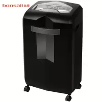 【苏宁自营】盆景(bonsaii) 4P23B 23L 颗粒状 5级保密 碎纸机(台)黑色