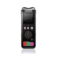 (HD)飞利浦(philips) VTR8000 8GB高清微型数字降噪录音笔 (计价单位:台) 黑色