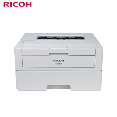 理光(Ricoh)P 201W A4黑白双面激光打印机(有线/无线/双面打印)