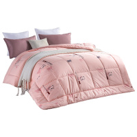 可欣 冬日被芯 双人厚被 冬季保暖 轻柔舒适被羊毛被、 爱尔兰纯羊毛被 200*230cm