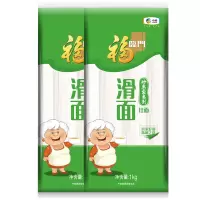 福临门妙惠家滑面1kg*2袋 粮油 面条 中式面 中粮