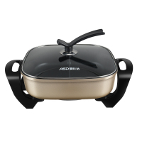 ASD爱仕达电火锅AH-Y16J105(TG)多功能鸳鸯电火锅 电热锅 电煮锅 不易粘 大容量