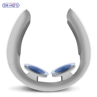 何浩明颈椎按摩器脖子劲椎按摩枕肩颈热敷理疗颈部按摩智能护颈仪