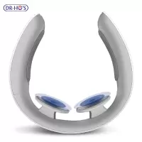 何浩明颈椎按摩器脖子劲椎按摩枕肩颈热敷理疗颈部按摩智能护颈仪