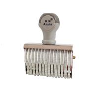 亚信18位号码戳 特大号码机 数字组合印章 手动转轮印