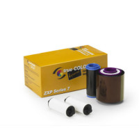 斑马(ZEBRA) ZXP Series7 证卡打印机专用色带 打卡机制卡机色带 碳带 全格彩色带 紫色