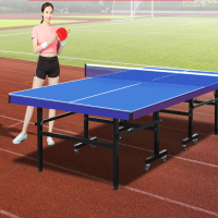 乒乓球台防水加厚室内标准比赛训练家用折叠球桌