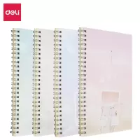 得力 LA560-4 A5/60张北冥有鱼系列线圈本 4本装