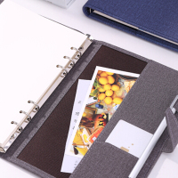 得力(deli)DELI-3309 25K 100张时尚活页扣带皮面本