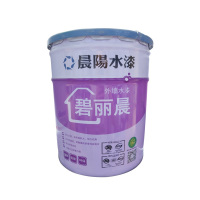 晨阳水漆(CYSQ) 碧丽晨白色20KG水性漆乳胶漆外墙涂料墙面漆单桶装-(桶)