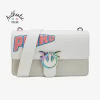 Pinko/品高 女士牛皮单肩斜跨包 1P21DEY5JJ白色