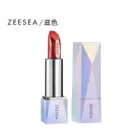 滋色ZEESEA小星钻口红学生款平价小众品牌柔雾唇膏208#桃木红棕
