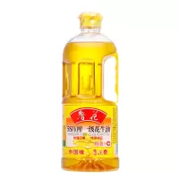 鲁花压榨一级花生油1L食用油5S物理压榨食用油
