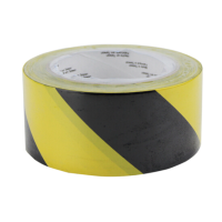 CHOOCI谋福 8404 反光胶带 反光标识警戒线墙贴地板贴标志 长45.7米*5cm宽 黄黑色