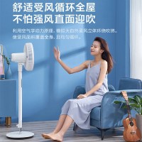 美的（Midea）电风扇落地扇家用强力节能静音IOT智能遥控摇头电扇SAD30EB