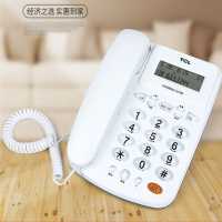 电话机座机家用办公室免电池来电显示有线单机免提来电显示