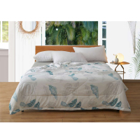 恒源祥 TSB2011绿叶芭蕉夏被颜色随机 单个装