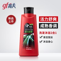 高夫 运动洗发沐浴露(活力舒爽)400ml 单个装