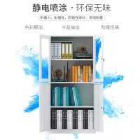 中伟文件柜铁皮柜办公柜钢制资料储物档案凭证等体器械柜(加厚)