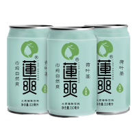 莲爽 荷叶茶饮料310ML*12(易拉罐)植物凉茶饮品