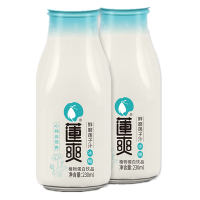 莲爽 冰糖莲子汁230ML*12(玻璃瓶)植物蛋白饮品