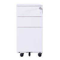 中伟文件柜钢制桌下柜挂劳柜三抽柜桌下抽屉柜资料柜侧拉