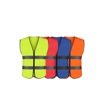 企业定制 1002粘扣拉链施工地马甲交通公路环卫反光背心 下 单时备注颜色码数 DMS