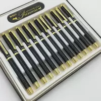 晨光(M&G) 皇冠钢笔黑色笔杆小包尖钢笔AFP43105
