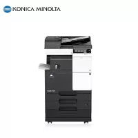 柯尼卡美能达(KONICA MINOLTA)bizhub 287 A3黑白 复合机 28页/分 打印复印扫描（含双面自动输稿器+双面单元+双纸盒+工作底柜）