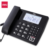 得力799数码录音电话机 黑色