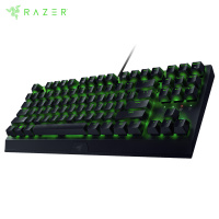 雷蛇 Razer 小蜘蛛 黑寡妇蜘蛛 X 机械键盘 绿轴 竞技版背光款 有线键盘 游戏键盘 87键