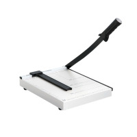 得力 8014裁纸刀裁纸机 A4手钢质切纸机 虚线切纸机 办公家用 小型照片裁剪器 切割机 一个